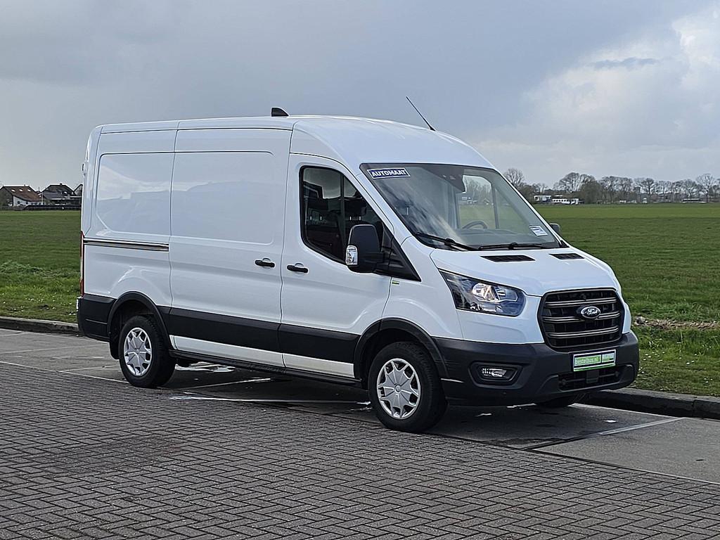 Ford Transit 350 2.0 TDCI L2H2 Trend (bj 2024), Auto's, Voorwielaandrijving, Stof, Zwart, 4 cilinders