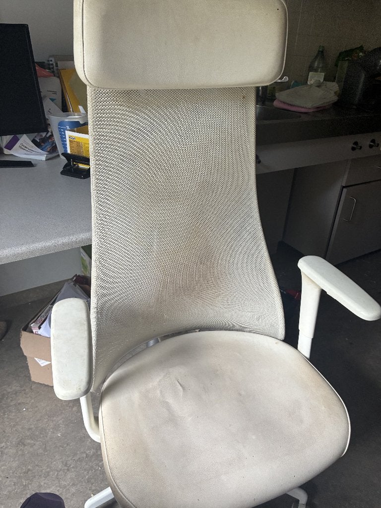 gamingstoel, Ophalen, Gebruikt, Beige, Gaming bureaustoel