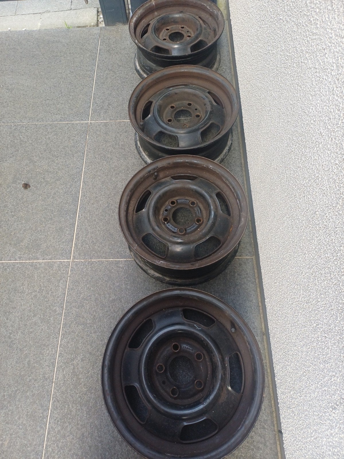 4 velgen voor Oldtimer, Auto-onderdelen, Ophalen