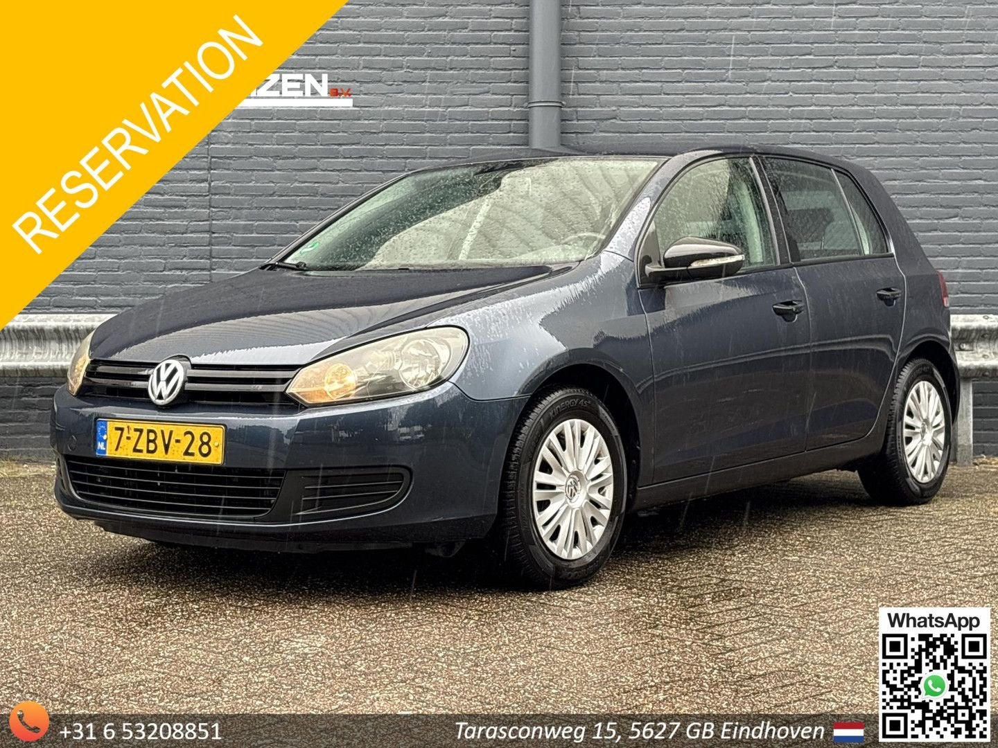 Volkswagen Golf 2.0 TDI Trendline | Airco | Navi | APK 01-20, Achat, Entreprise, Boîte manuelle, Noir