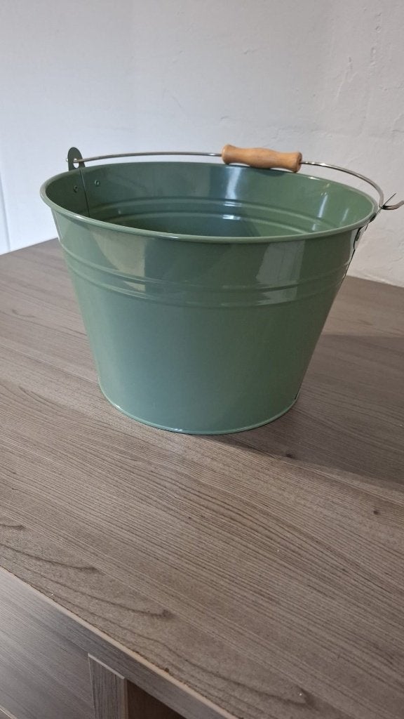 Ijsemmer nieuw, Ophalen, Nieuw, Metaal, Groen
