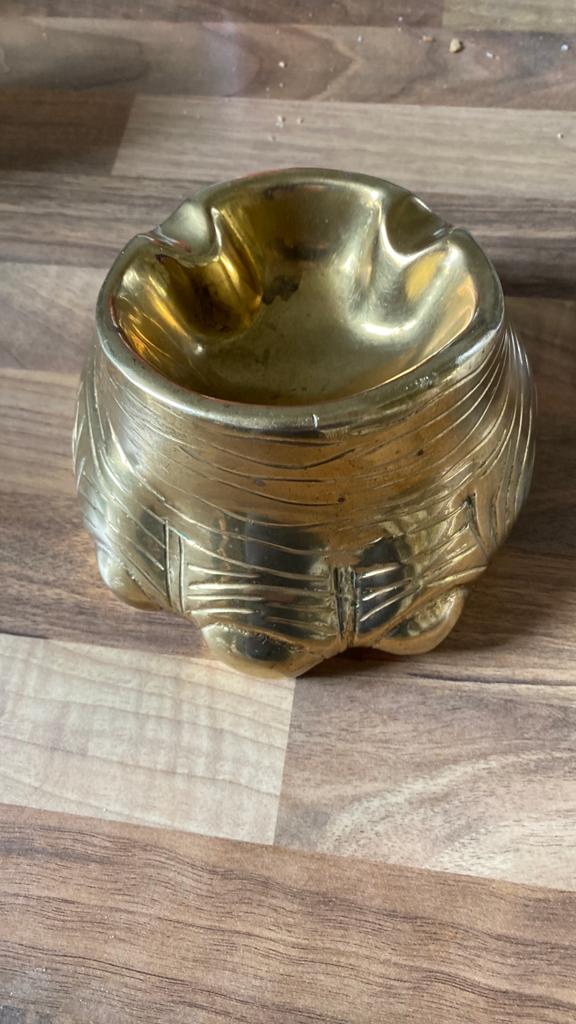 Assenpot en bronze lourd en laiton, Enlèvement ou Envoi, Bronze