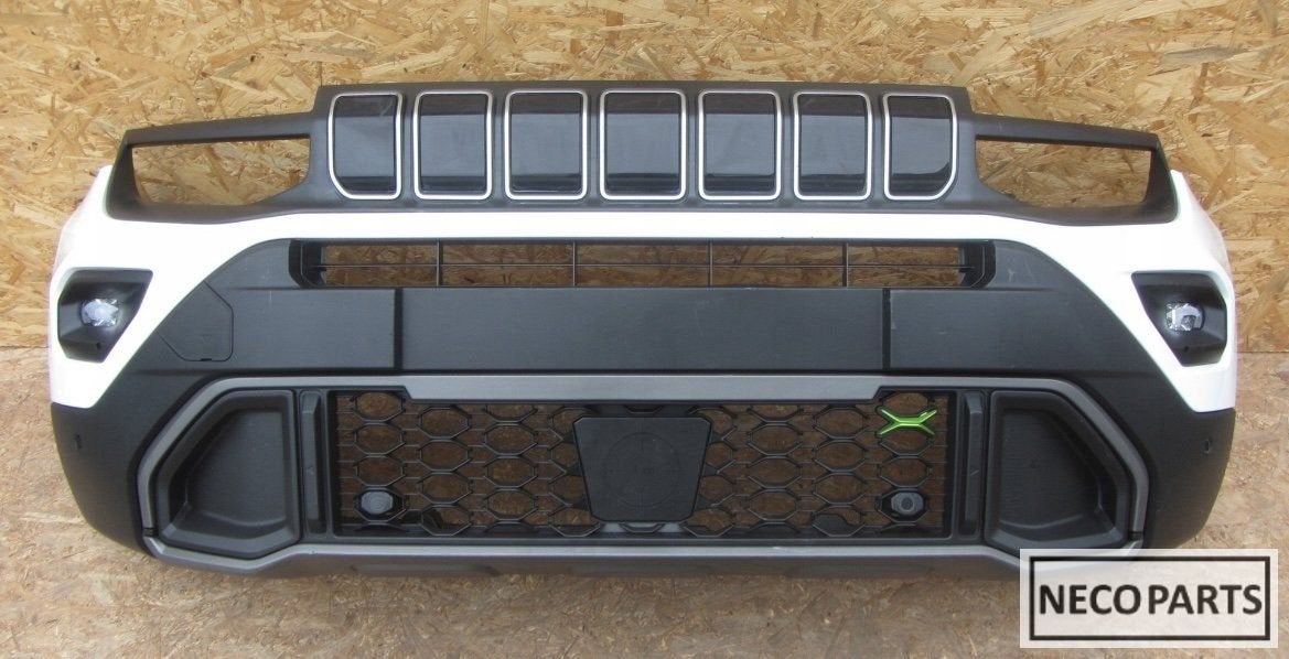 VOORBUMPER JEEP AVENGER 4XE BUMPER ORIGINEEL ALLES LEVERBAAR, Auto-onderdelen, Jeep, Gebruikt, -, -