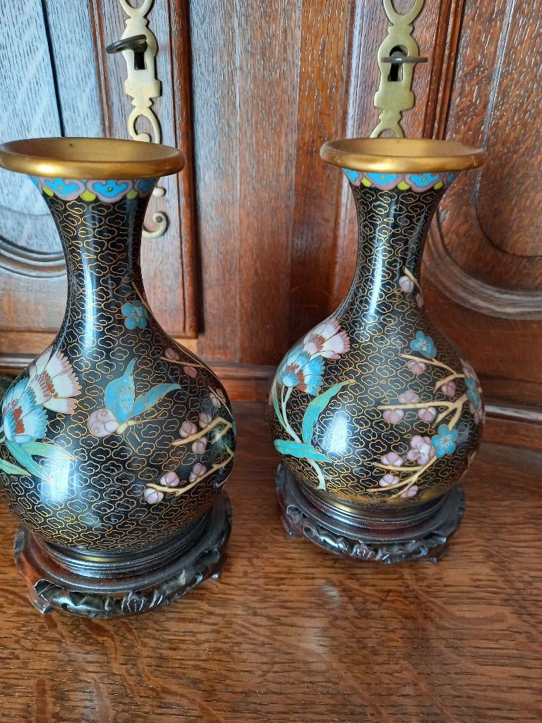Chinese vaasjes, Ophalen