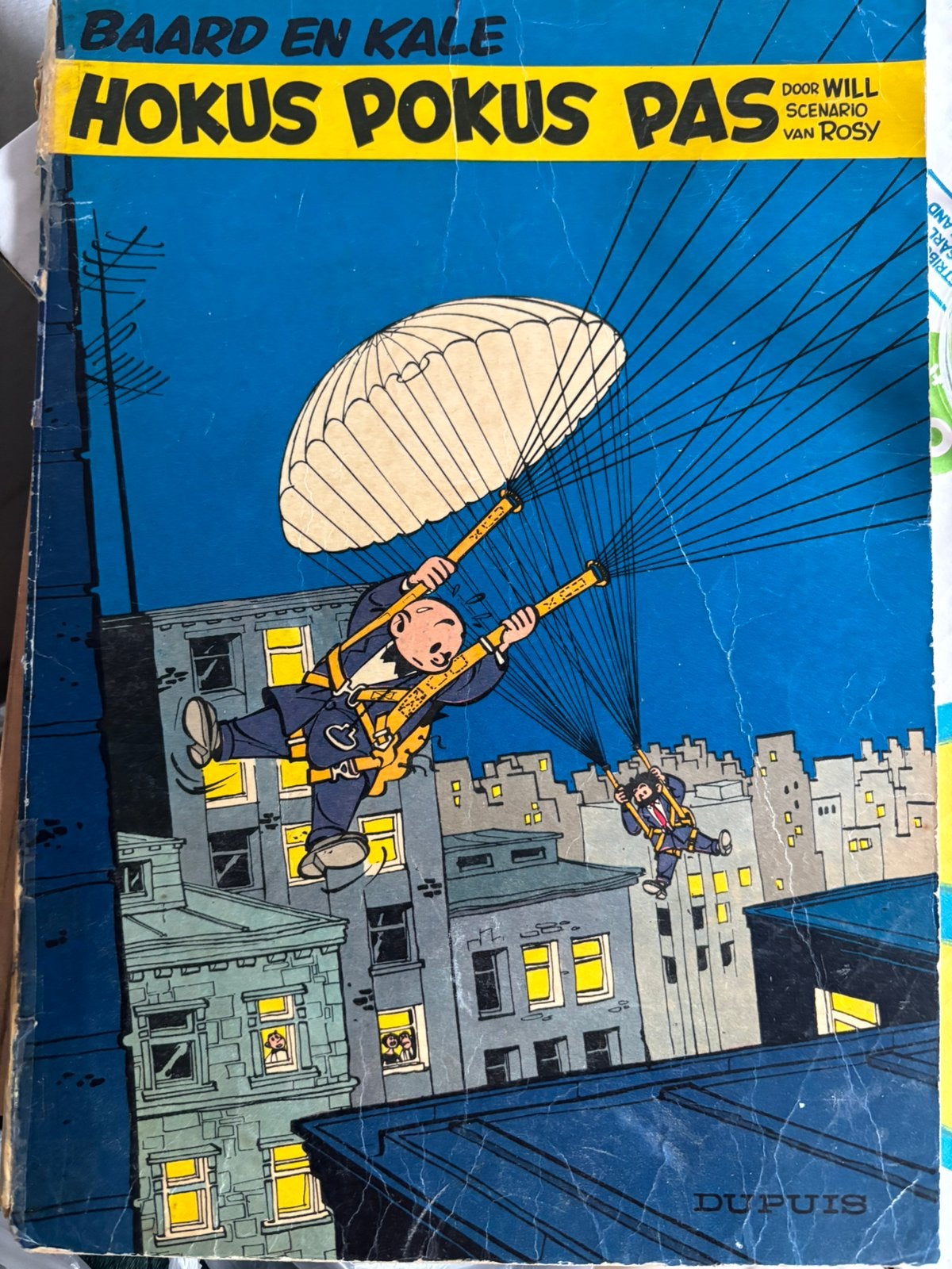 Baard en kale 1 druk 1958, Boeken, Eén stripboek, Ophalen, Gelezen