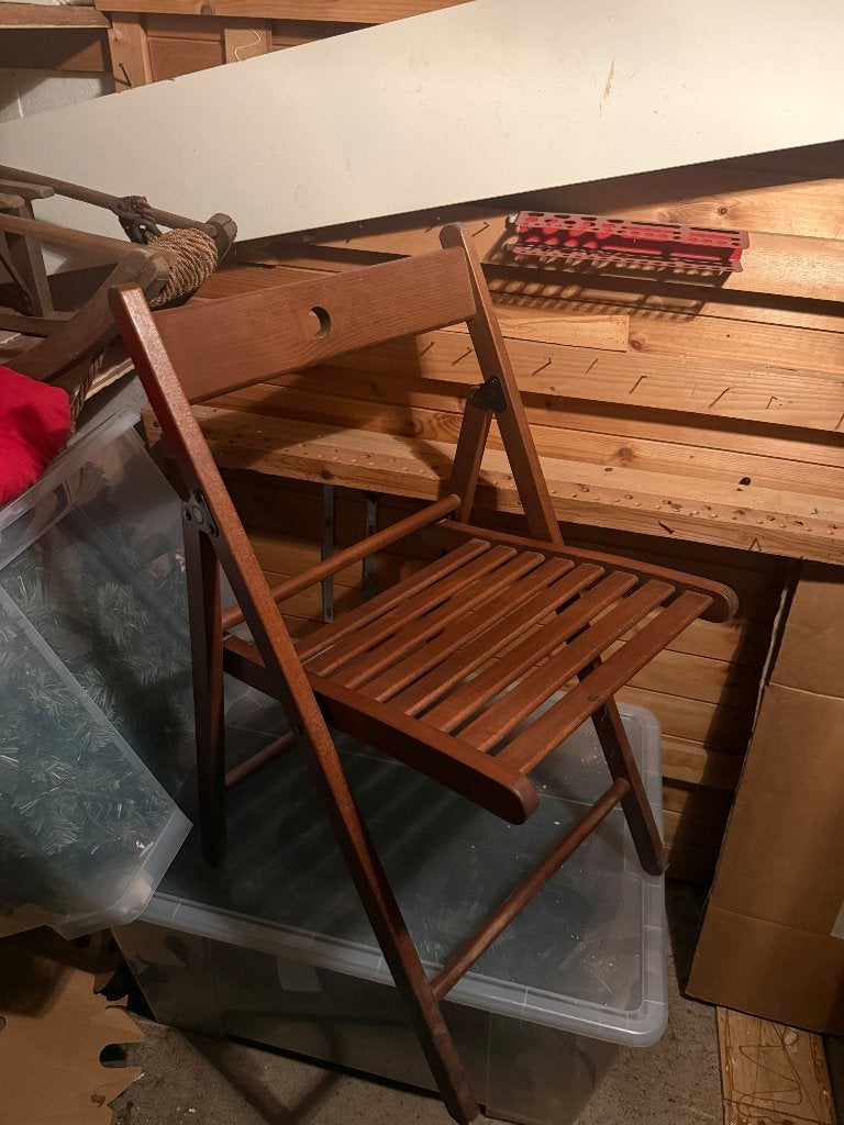 Chaises, Maison & Meubles, Comme neuf, Brun, Enlèvement, Bois