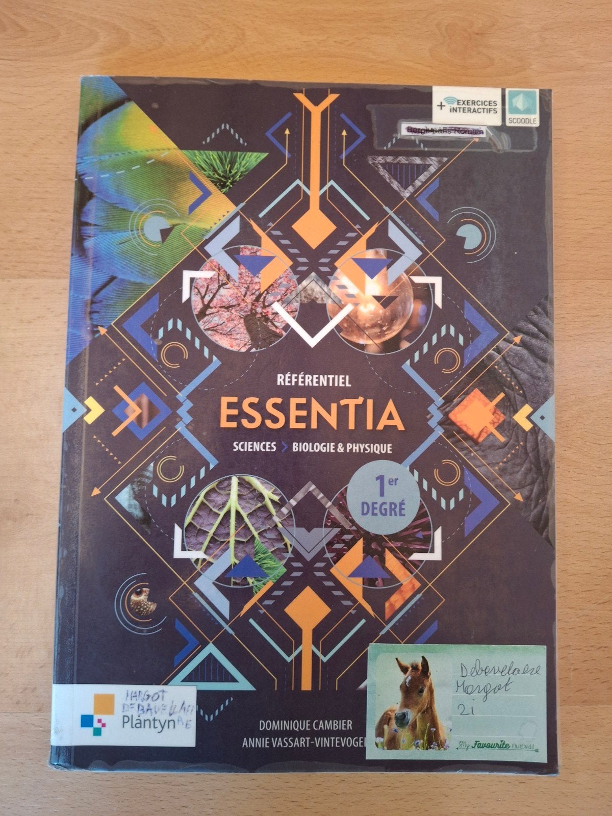livre scolaire Essentia 1 Sciences 1er degré., Boeken, Schoolboeken, Ophalen, Overige vakken, Cambier, Vintevogel, Zo goed als nieuw
