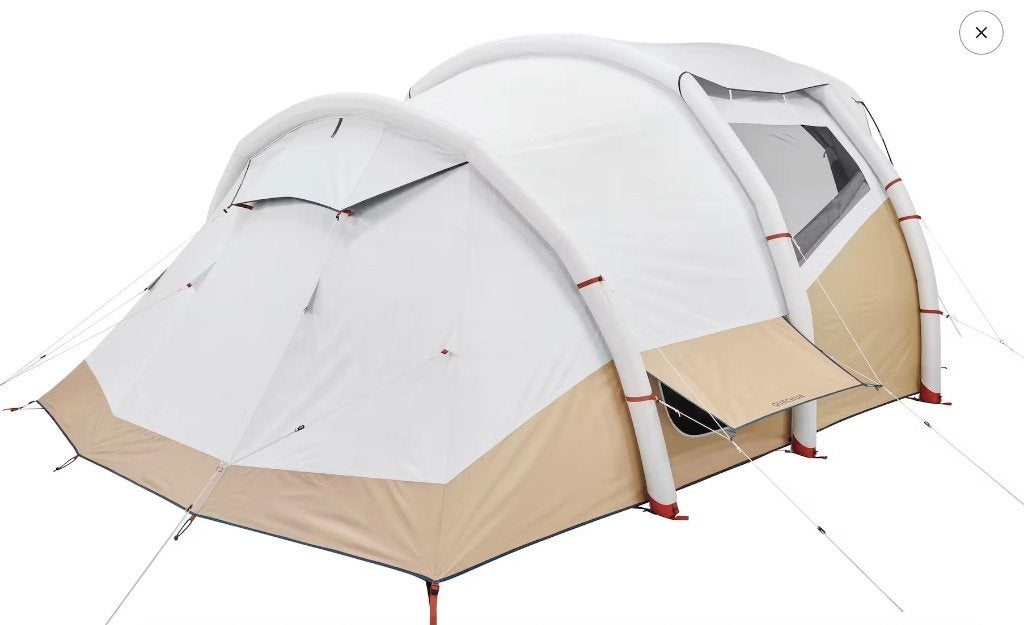 tente Decathlon Gonflable Airsecond 5.2 fresh & Black, Enlèvement, Comme neuf, Jusqu'à 5