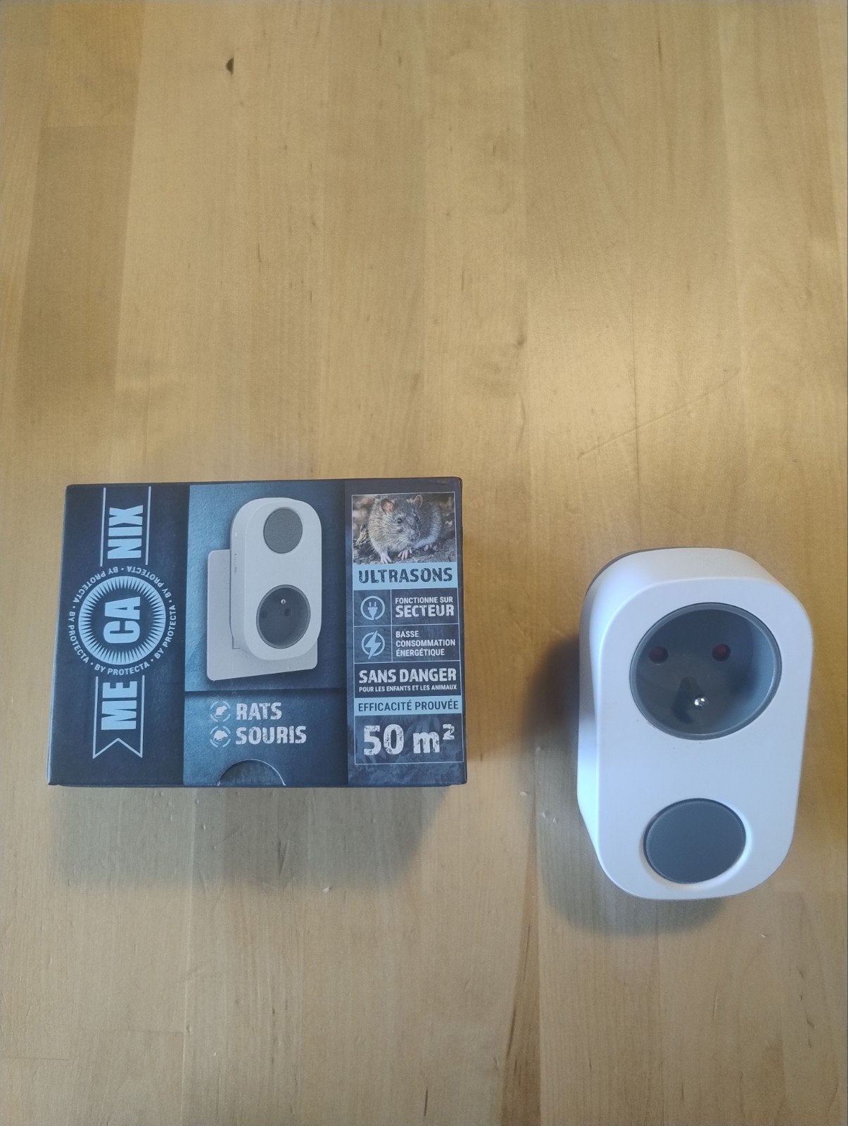 Anti souris, anti rats - anti nuisibles (50 mètres), Enlèvement, Comme neuf, Blanc, Plastique