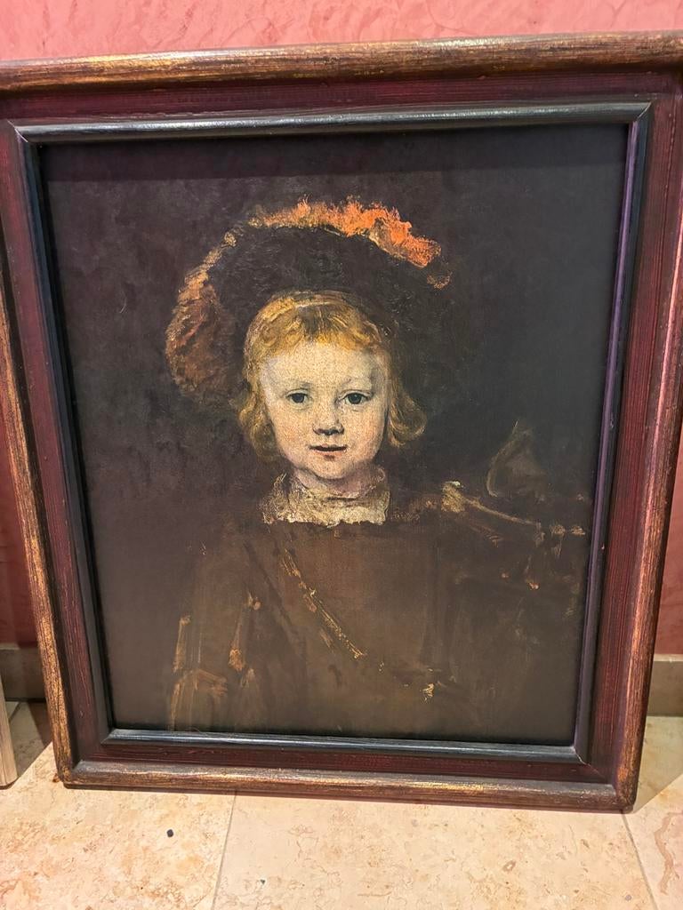 Schilderij 60 x 70 cm, Enlèvement