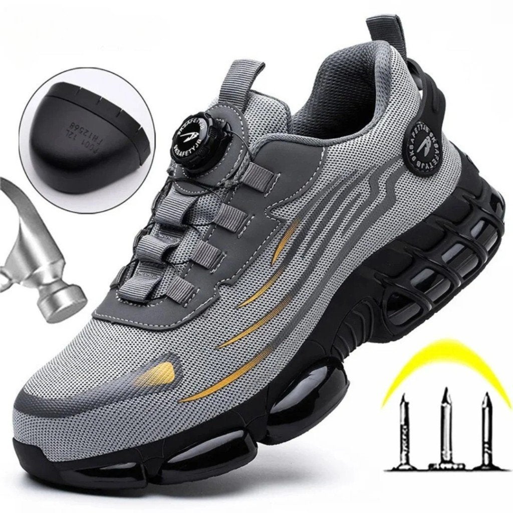 CHAUSSURES DE SÉCURITÉ ERGONOMIQUES AVEC FERMETURE RAPIDE, Enlèvement, Neuf