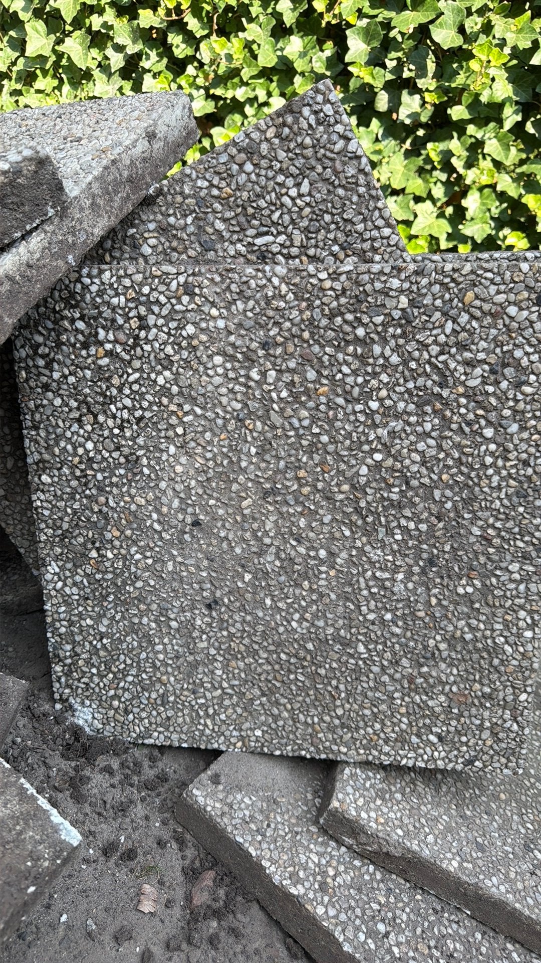 Gratis grindtegels, Tuin en Terras, Ophalen, Gebruikt
