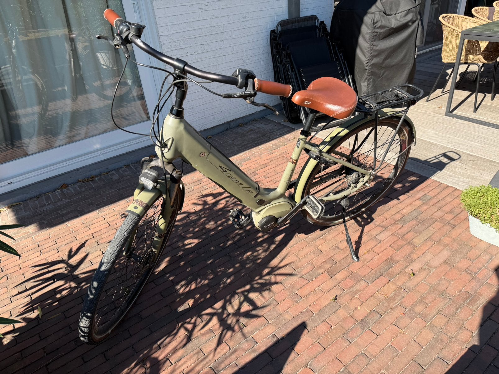 Mooie electrische fiets, Vélos & Vélomoteurs, Vélos électriques, Enlèvement, Comme neuf, 50 km par batterie ou plus, Autres marques