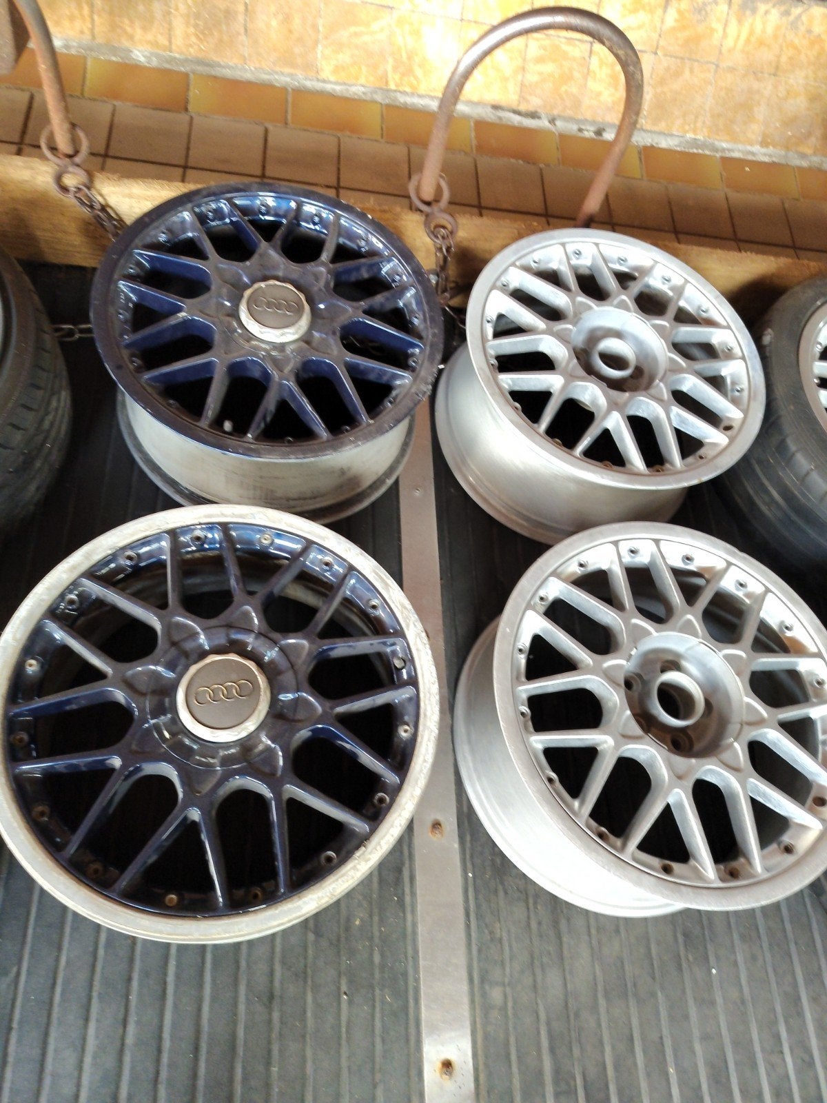 Jantes BBS RS II de 8 x 18 pouces, Enlèvement, Utilisé