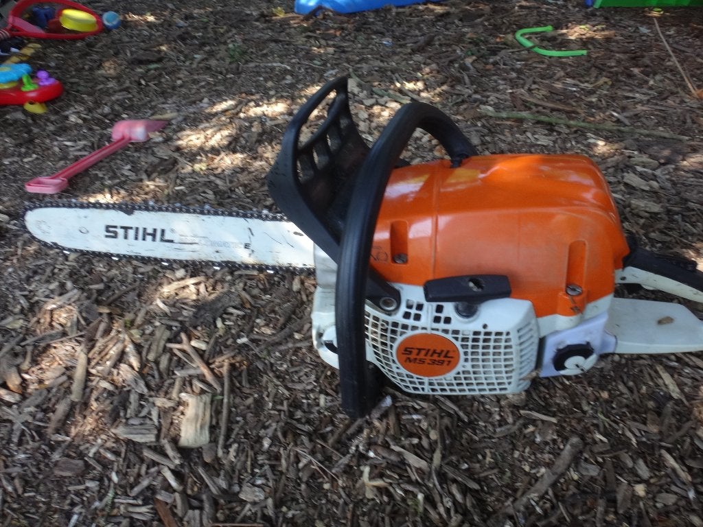 Stihl kettingzaag, Ophalen, Gebruikt, 50 mm of meer, Stihl