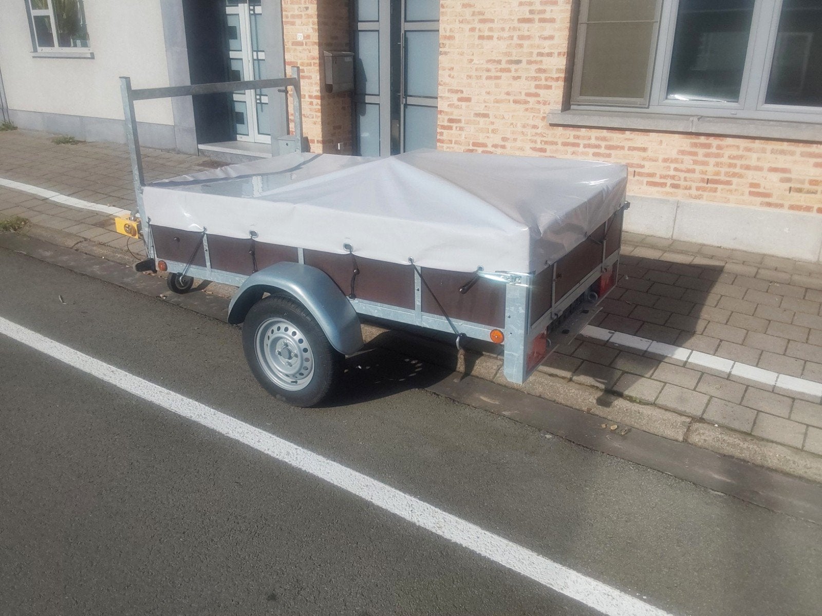 aanhangwagen, Ophalen