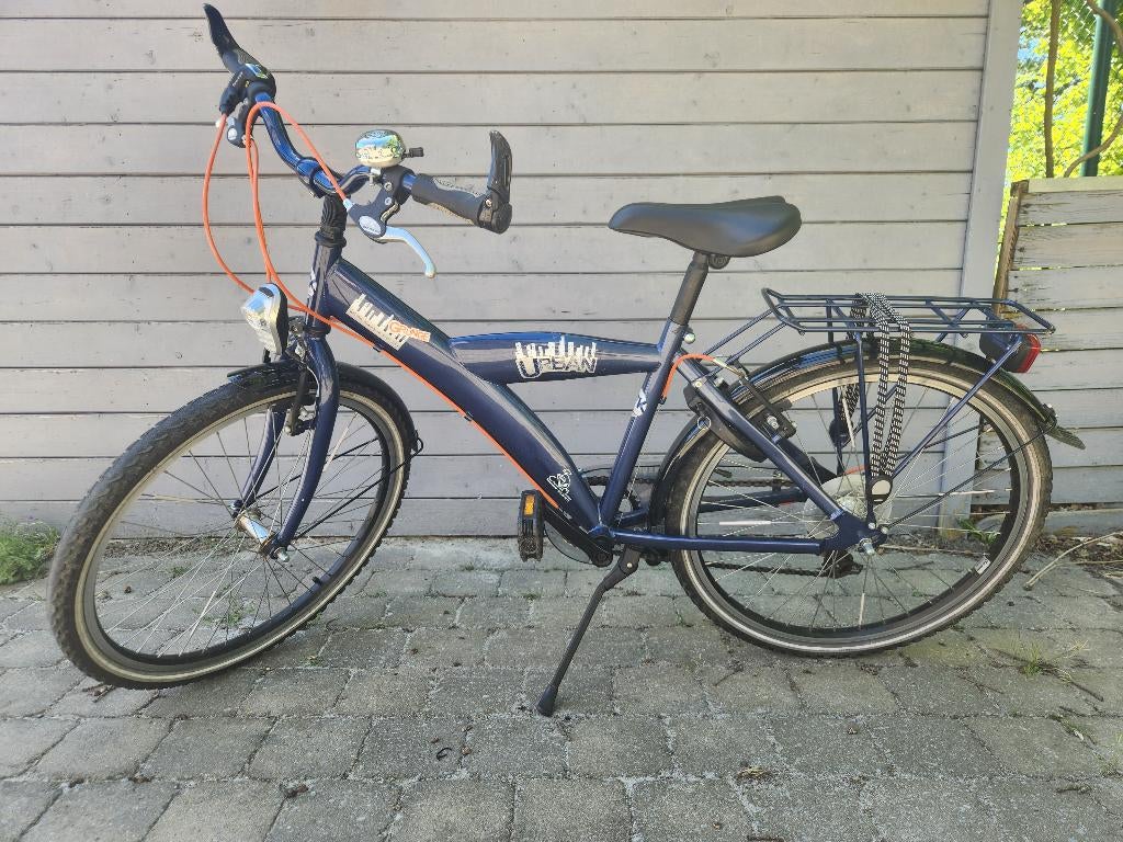 Kinderfiets - Jongens - Citybike, Fietsen en Brommers, Ophalen, 20 inch of meer, Gebruikt, Velgrem