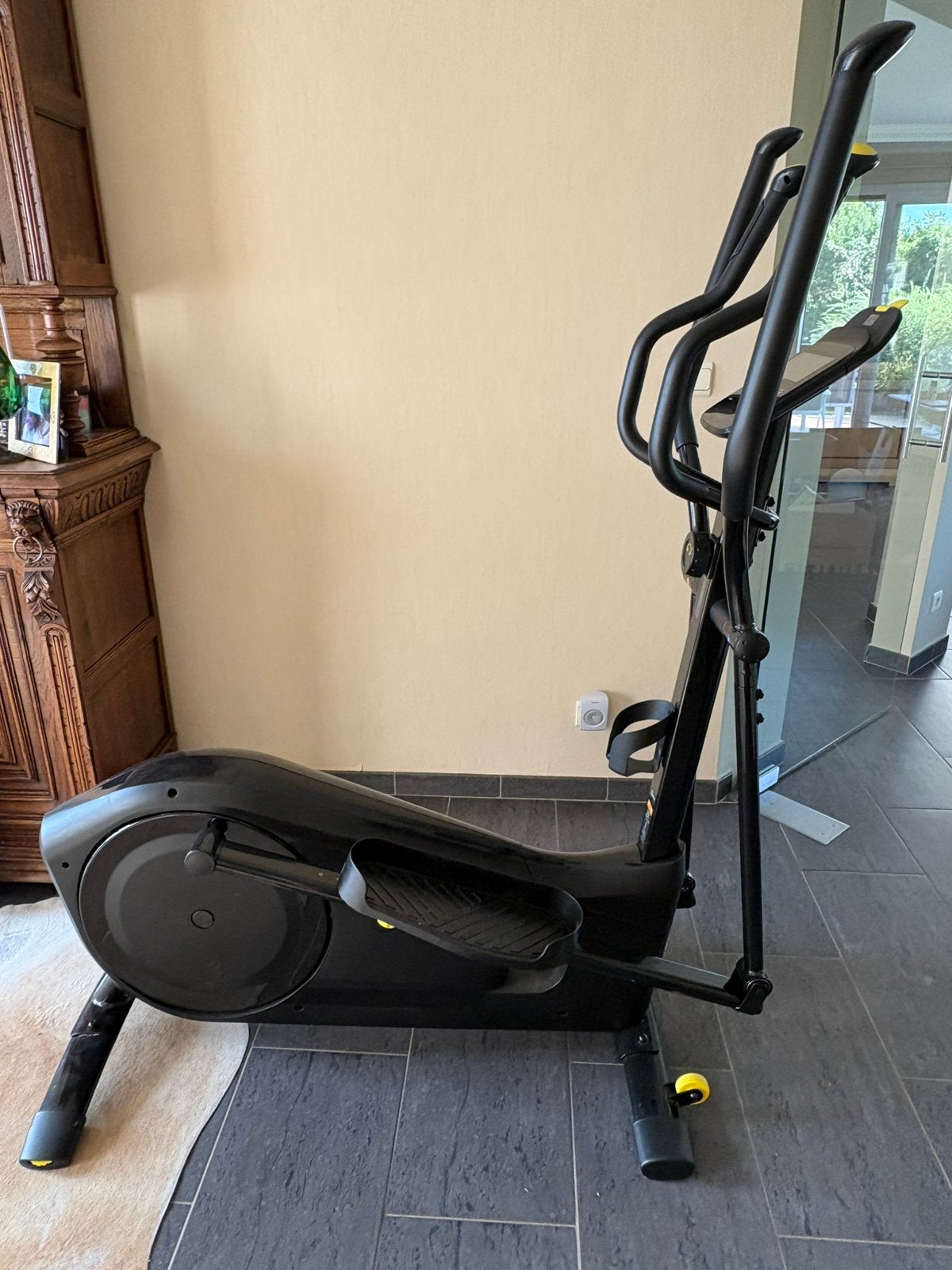 « Domyos Home Trainer 540 - Comme neuf - Facture - 375€, Enlèvement, Comme neuf, Vélo d'appartement