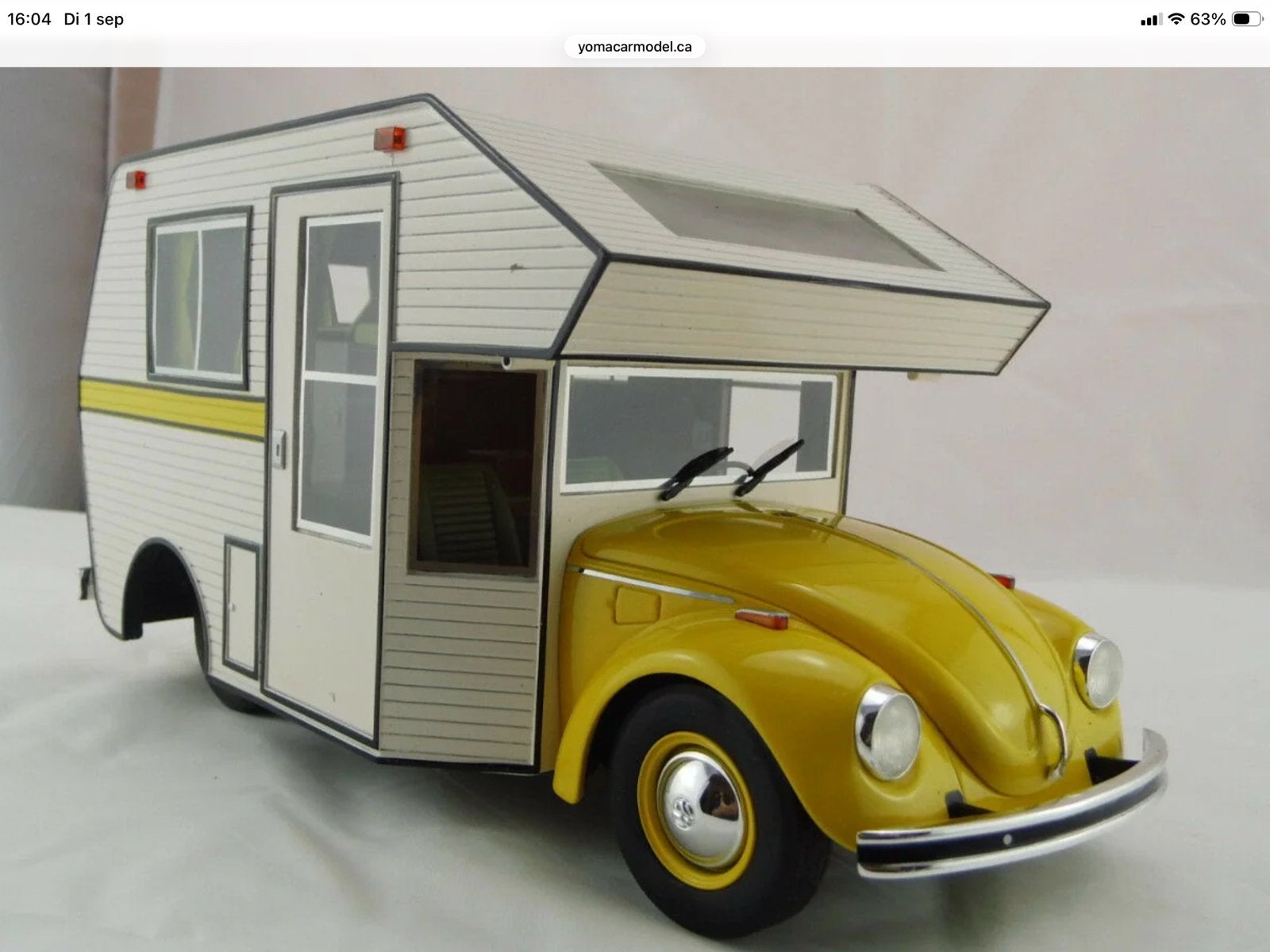 Vw super bugger camper 1:18 van schuco, Enlèvement ou Envoi, Neuf, Voiture, Autres marques
