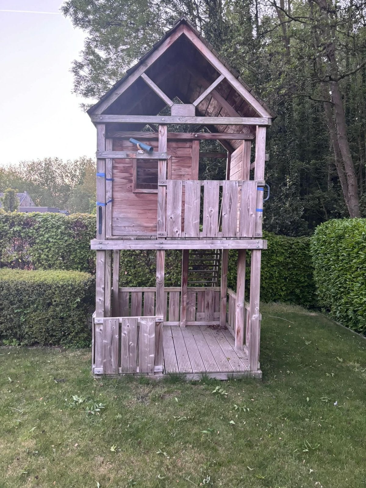 Speeltuin/speelhuisje voor kinderen, Ophalen, Zo goed als nieuw, Hout