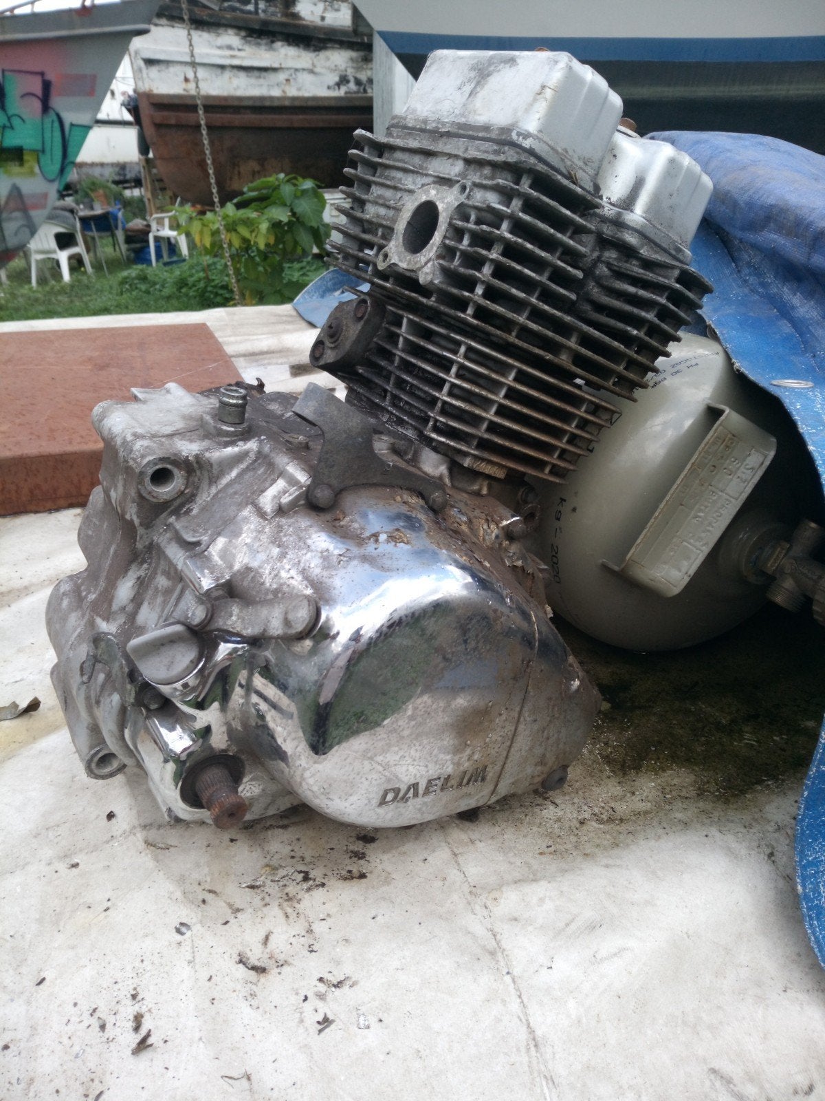 moteur Daelim 125cc, Motos, Enlèvement