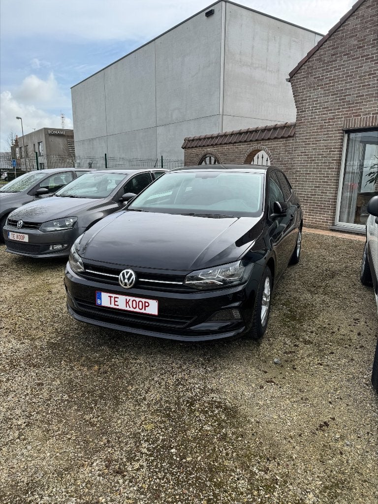Volkswagen polo 1.0 comfortline, Auto's, Stof, Euro 6, Zwart, Bedrijf