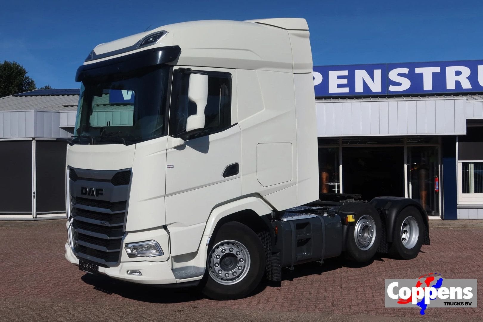 DAF XG 480 FTG Trekker 6x2, Auto's, Automaat, Wit, Bedrijf, Diesel