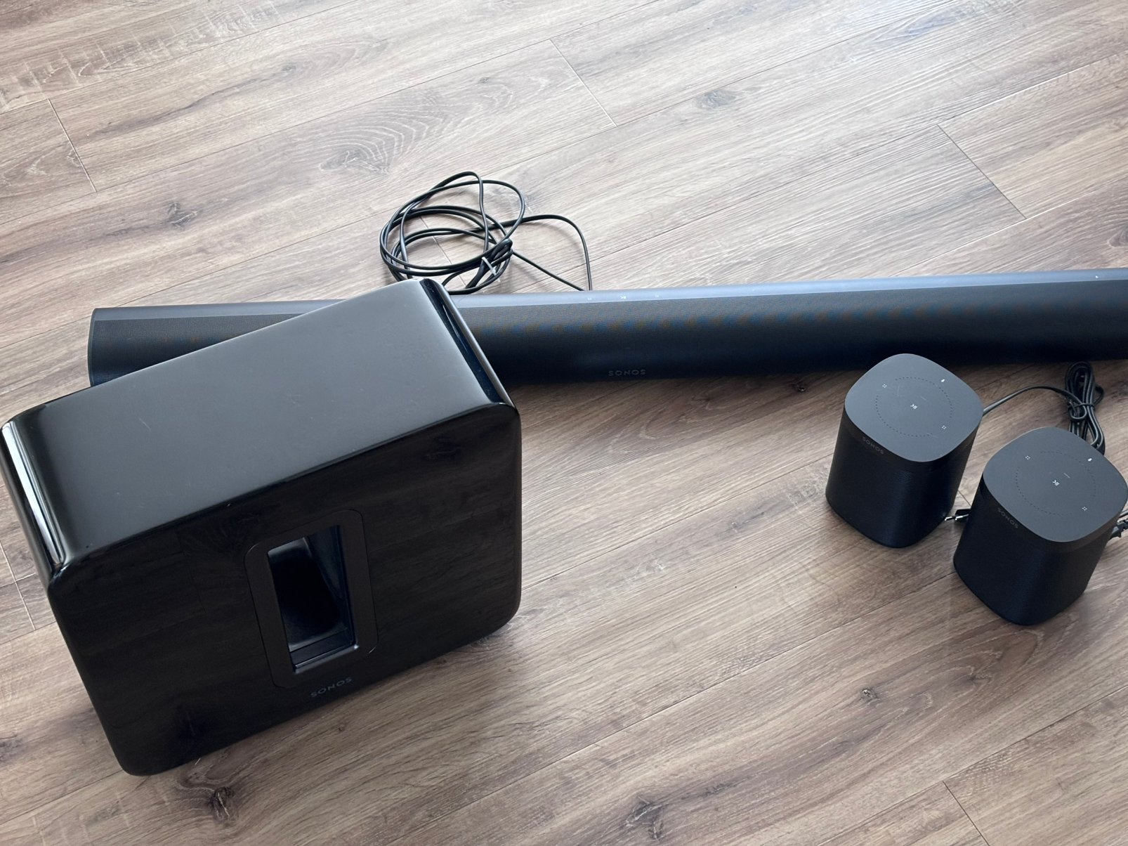 Sonos set Arc/Sub/2x One, Enlèvement, Comme neuf