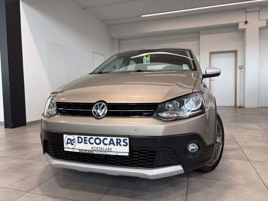 Volkswagen Cross Polo Automaat / Parkeersensoren / Cruise C, Automaat, Beige, 5 zetels, Overige carrosserie