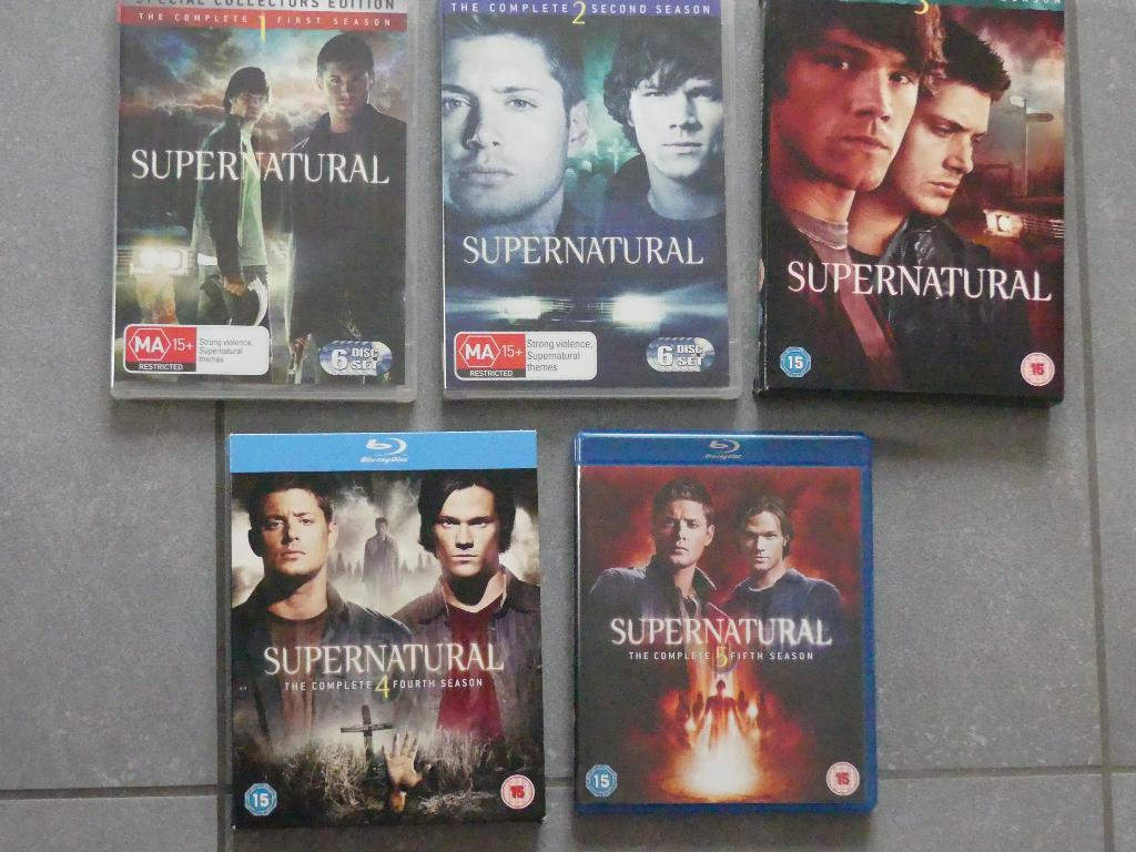 DVD/Blu-ray set SciFi/Fantasy "Supernatural" sz. 1 t/m 6, Verzenden, Zo goed als nieuw, Fantasy