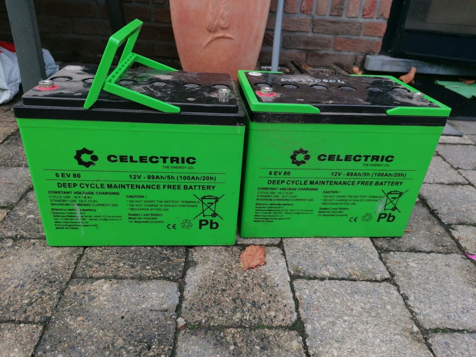 Batterijen 12 v - 89 ah te koop, Ophalen, Nieuw