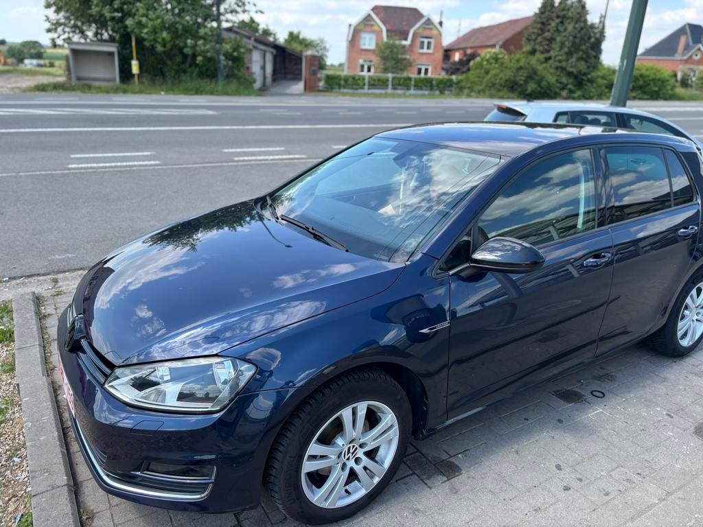 Golf 7 LOUNGE-editie, Auto's, Stof, Blauw, 115 g/km, Onderhoudsboekje