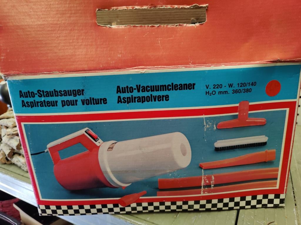 Vintage autostofzuiger, Electroménager, Enlèvement ou Envoi