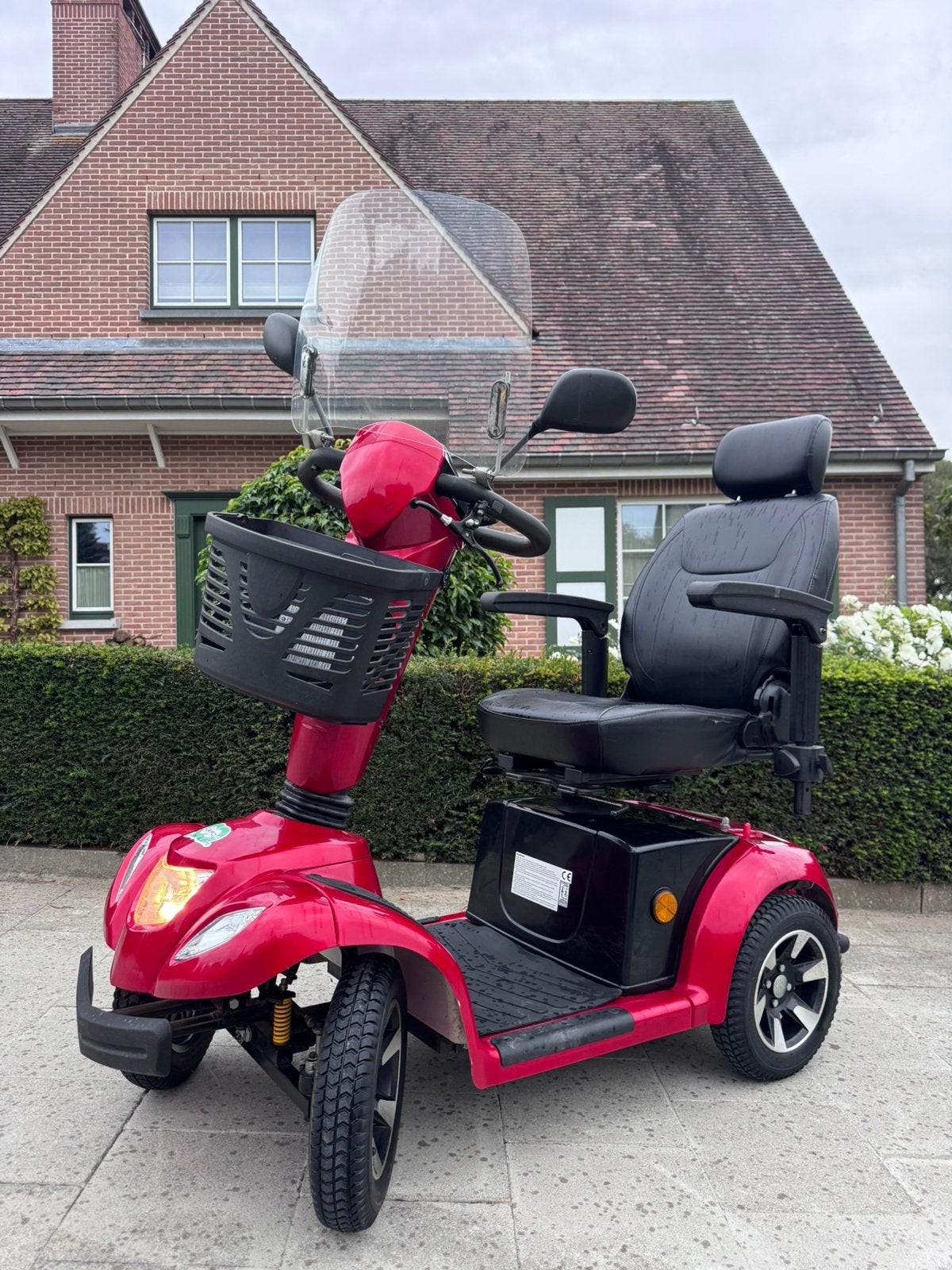 Vermeiren Carpo 4LTD rode Nieuwe Scootmobiel invalidescooter, Diversen, Ophalen of Verzenden, Inklapbaar, Zo goed als nieuw, Elektrische rolstoel
