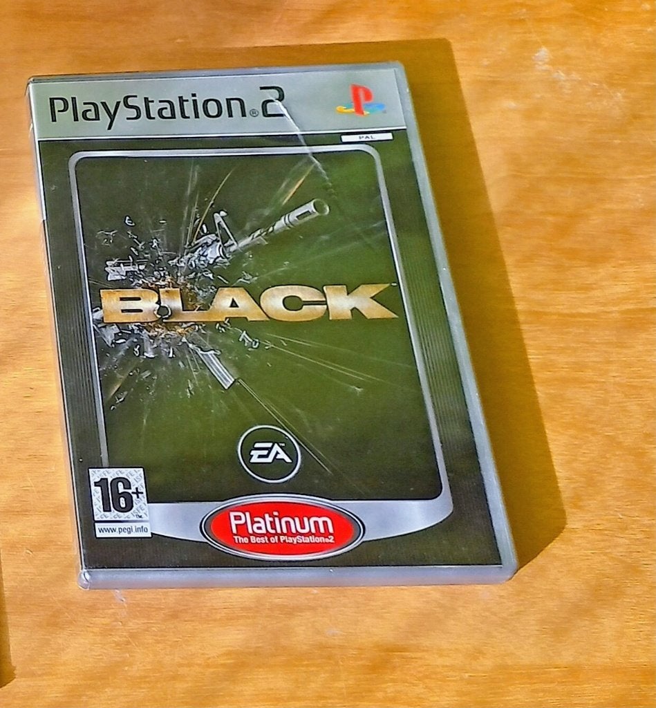 Playstation 2 Black DVD, Cd's en Dvd's, Ophalen, Vanaf 16 jaar, Inclusief boekje, Actie