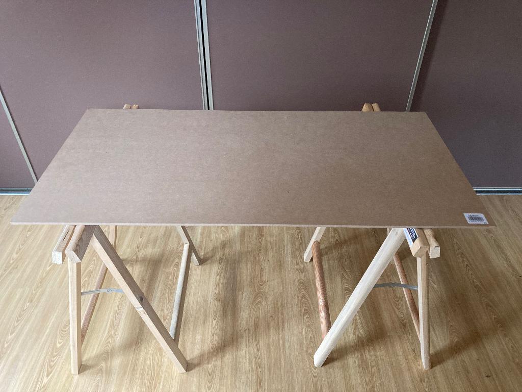 Schraag zwaar hout 75x75 cm 2 stuks, Doe-het-zelf en Bouw, Ophalen