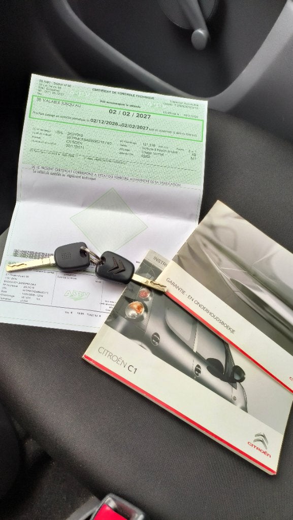 Citroën C1, Euro 5, Achat, C1, Noir