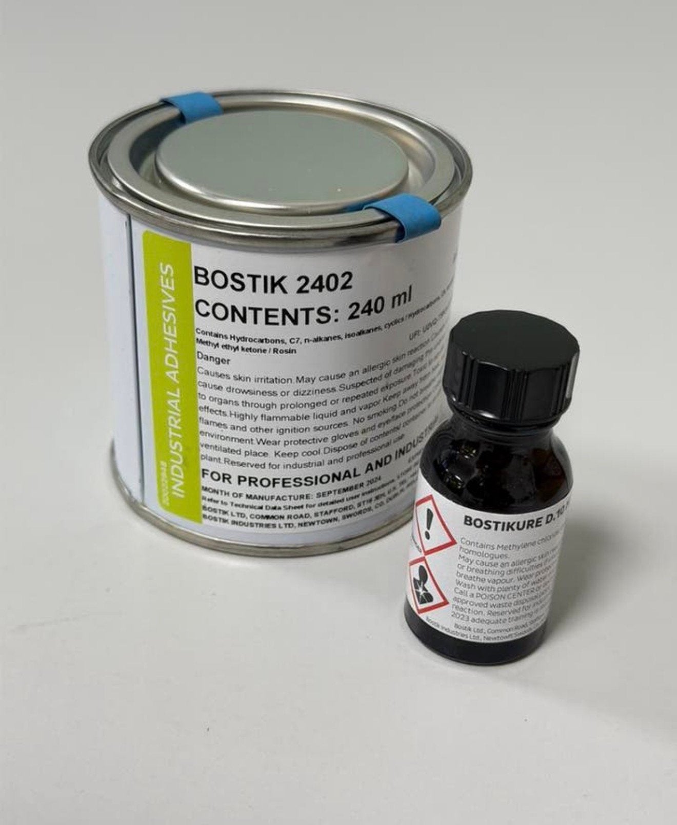 Bostik 2402 2K Lijm 250ml Polychloropreen 2-componenten set, Ophalen of Verzenden, Nieuw