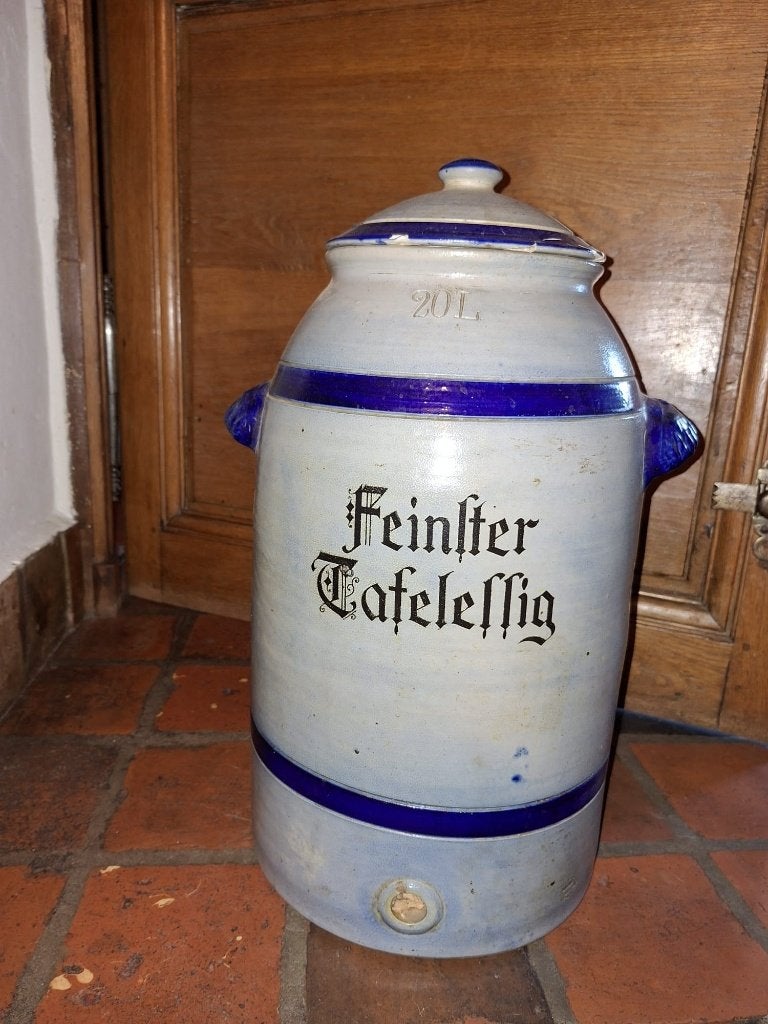 grote oude stenen pot 20L, jaren 1800-1900, Antiek en Kunst, Ophalen of Verzenden