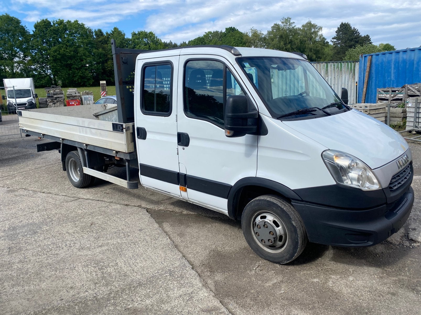 Iveco daily 3.0d dubb cab 3.5T, 4 deurs, Achterwielaandrijving, Iveco, Wit