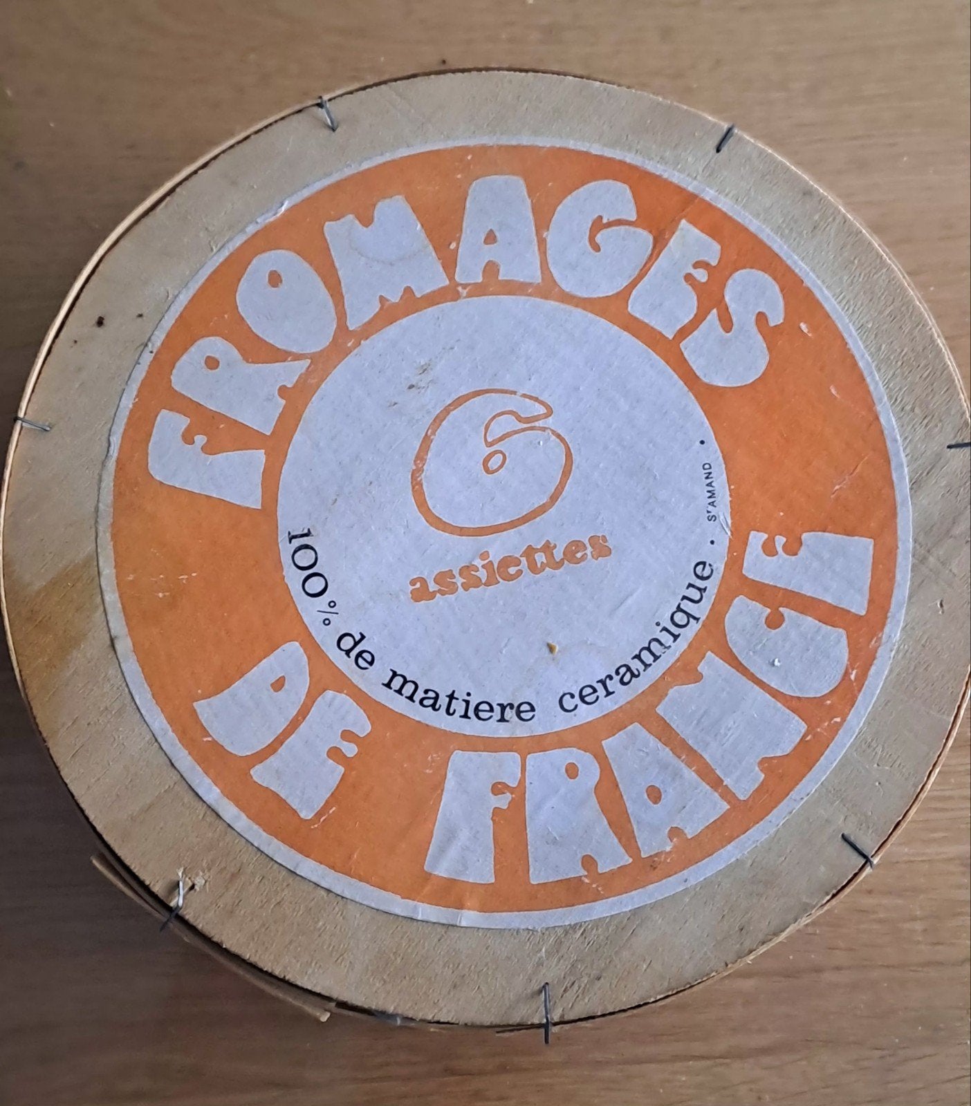 6 borden Franse kaas, Ophalen