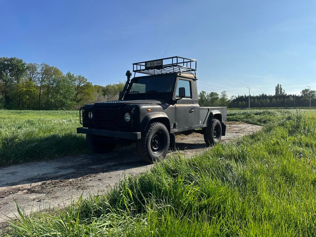 Defender 110 te koop, Zwart, Defender, Vierwielaandrijving, Particulier