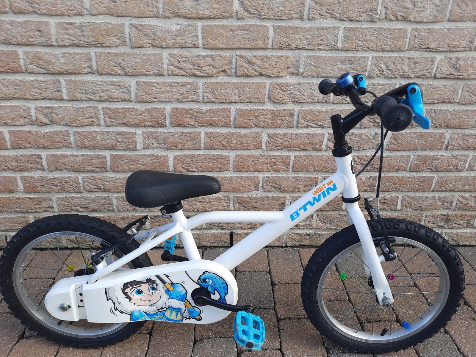 16 inch rijklaar, Fietsen en Brommers, Ophalen, Zijwieltjes