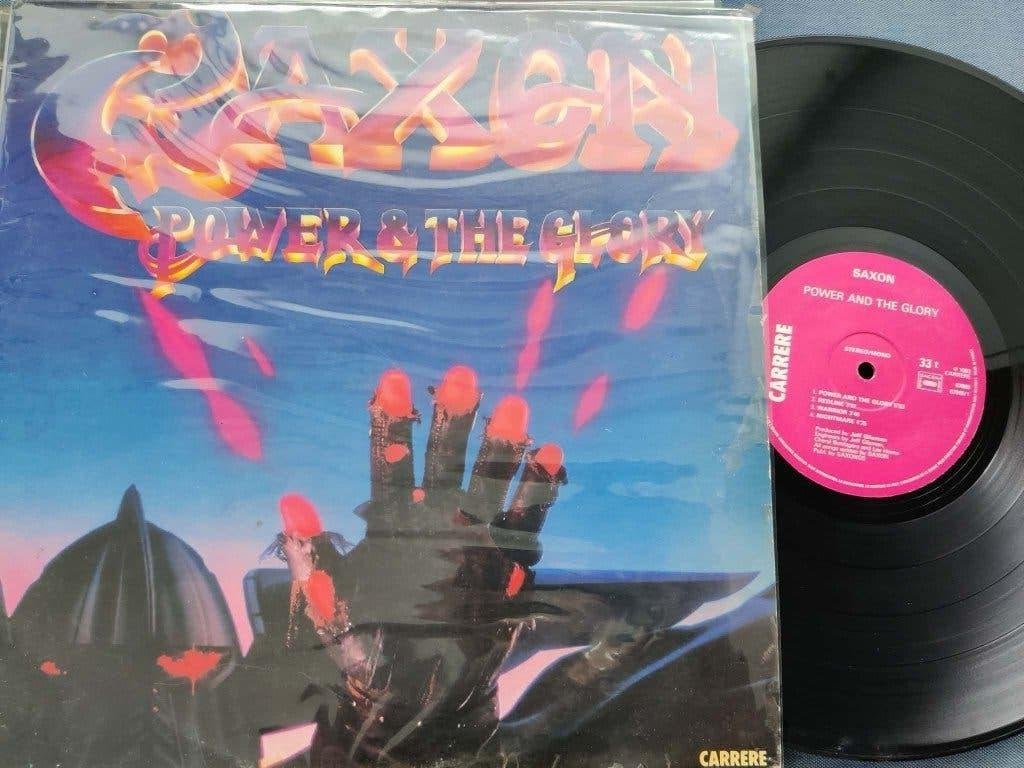 Saxon (power and the glory, carrere, 83, 67968/1, france), Enlèvement ou Envoi, Hard rock, LP