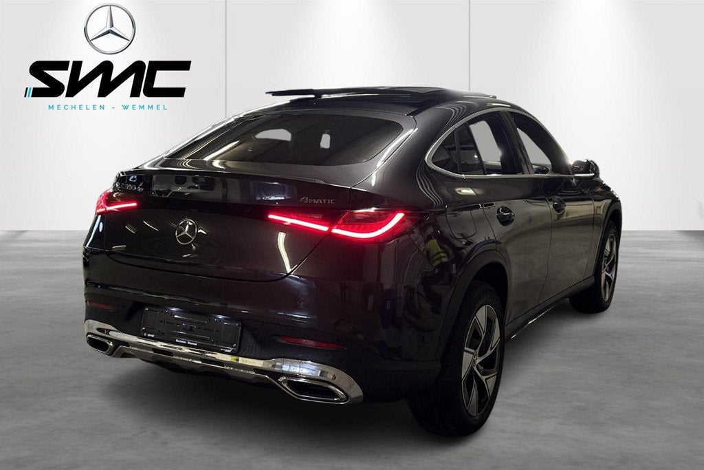 Mercedes-Benz GLC Coupé GLC 300 de 4MATIC Luxury Line, Argent ou Gris, Entreprise, 2000 kg, Hybride rechargeable