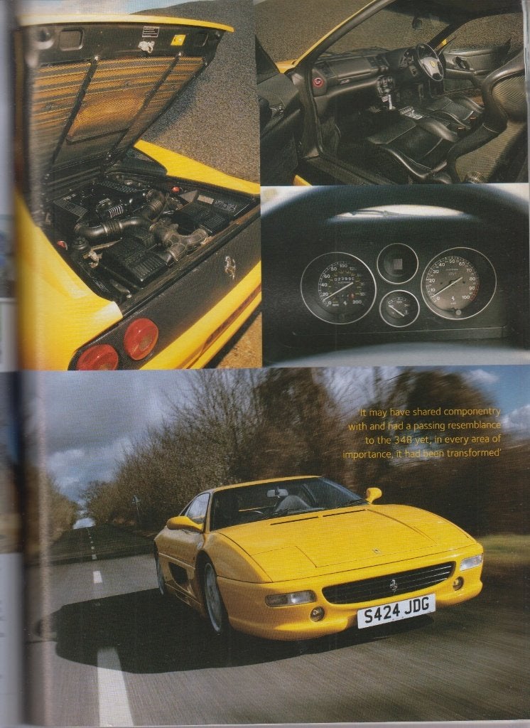 Ferrari F 355 voiture de collection, Verzenden, Gelezen