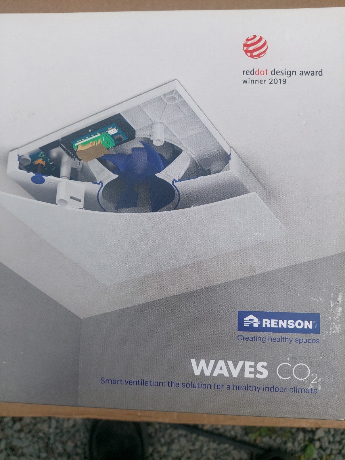 Renson waves ventilatie, Ophalen
