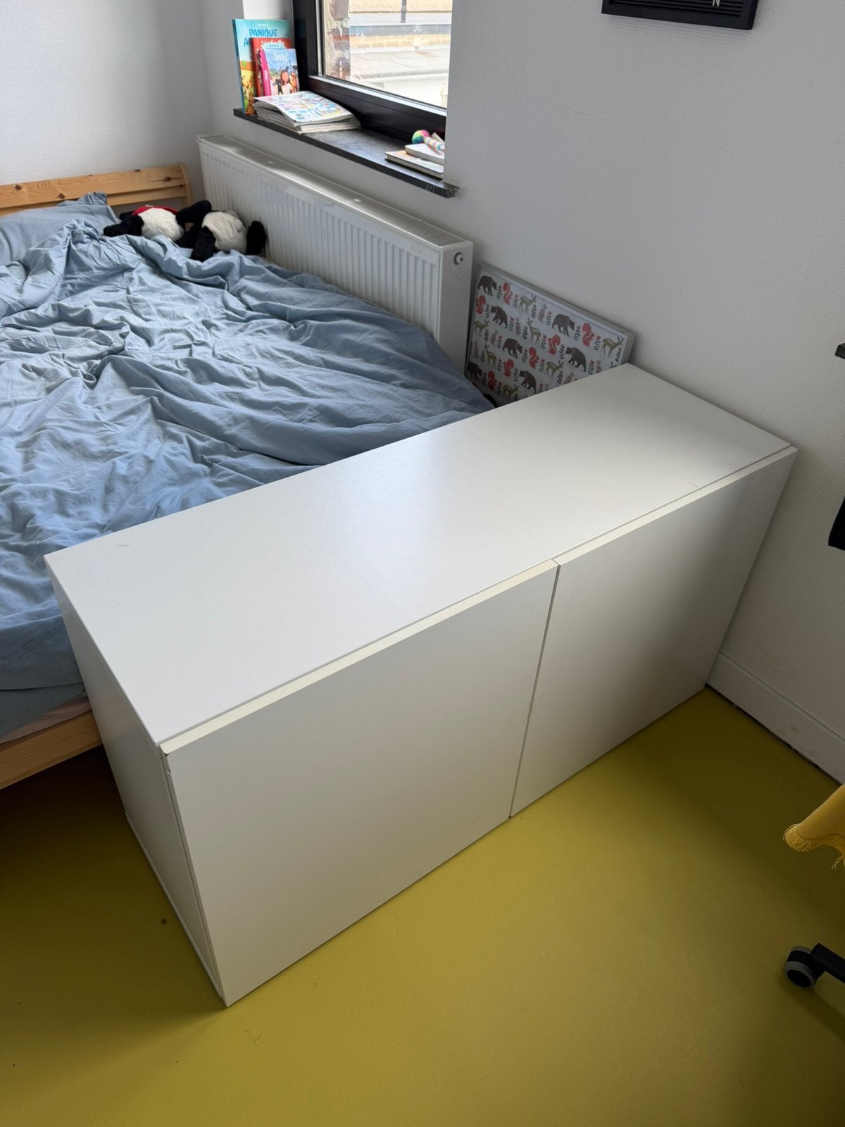 Meuble Ikea Besta blanc, Enlèvement, Comme neuf