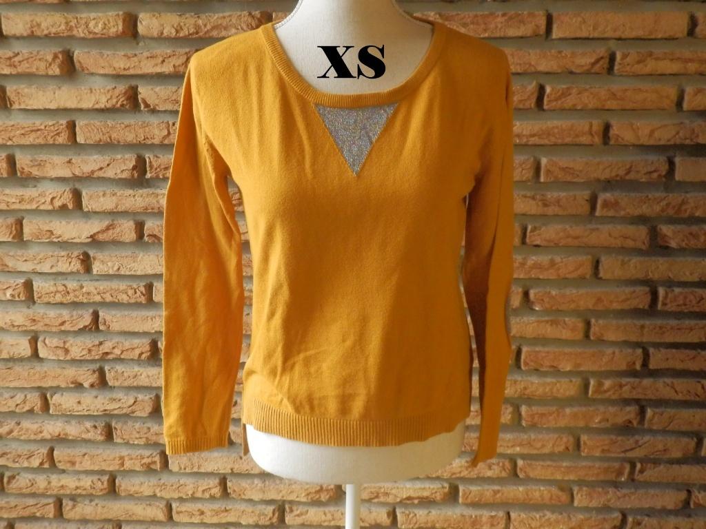 (60) - pull femme t.XS moutarde - bilook -, Bilook, Geel, Ophalen of Verzenden, Zo goed als nieuw