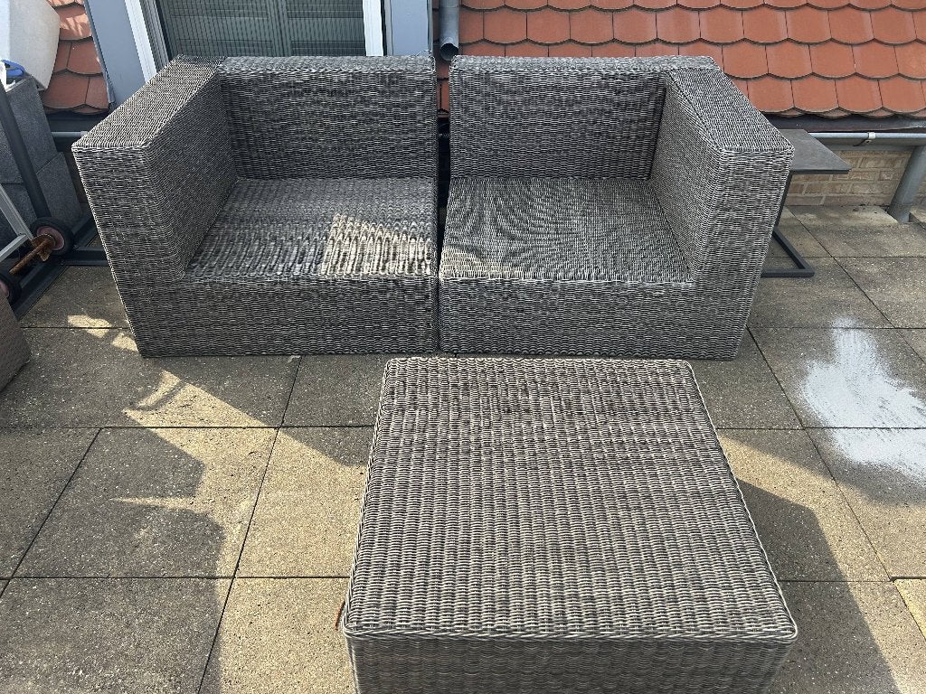 Loungeset, Tuin en Terras, Ophalen, Gebruikt